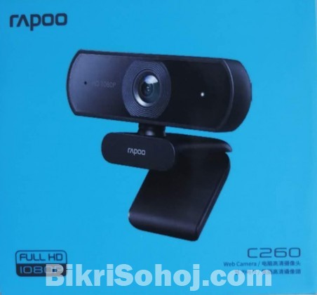 Rapoo C260 USB Black Full HD Webcam